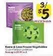 Winn Dixie Know & Love Frozen Vegetables offer