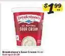 Winn Dixie Breakstone's Sour Cream offer