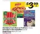 Winn Dixie Outshine Fruit Bars or Frollies, Smucker's Uncrustables, Ragu Pizza offer