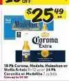Winn Dixie 18 Pk Corona, Modelo, Heineken or Stella Artois offer