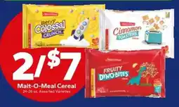 Save a Lot Malt-O-Meal Cereal offer