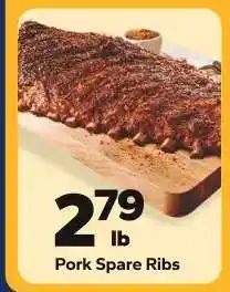 Save a Lot Pork Spare Ribs offer