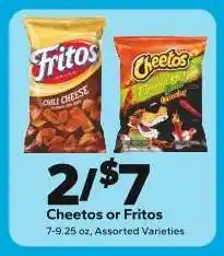 Save a Lot Cheetos or Fritos offer