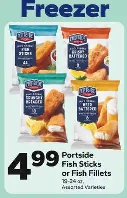 Save a Lot Portside Fish Sticks or Fish Fillets offer