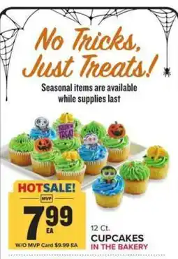 Food Lion CUPCAKES IN THE BAKERY offer