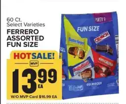 Food Lion FERRERO ASSORTED FUN SIZE offer