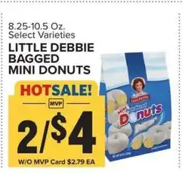 Food Lion Little Debbie Bagged Mini Donuts offer
