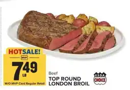 Food Lion Beef Top Round London Broil offer