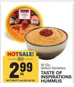 Food Lion Taste of Inspirations Hummus offer
