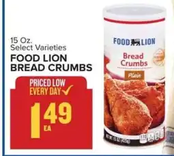 Food Lion FOOD LION BREAD CRUMBS offer