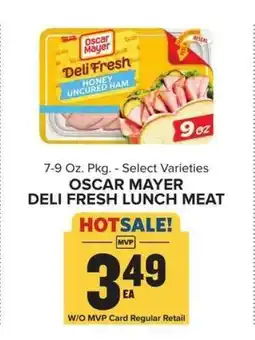 Food Lion Oscar Mayer Deli Fresh Lunch Meat offer