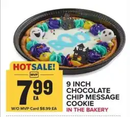 Food Lion 9 Inch Chocolate Chip Message Cookie offer