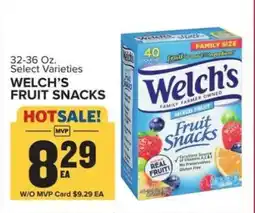 Food Lion Welch's Fruit Snacks offer