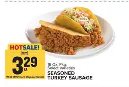 Food Lion Seasoned Turkey Sausage offer