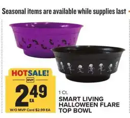 Food Lion SMART LIVING HALLOWEEN FLARE TOP BOWL offer
