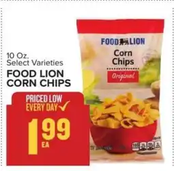 Food Lion FOOD LION CORN CHIPS offer
