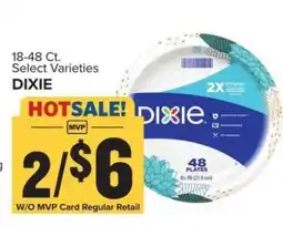 Food Lion Dixie Plates offer