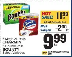Food Lion Charmin & Bounty offer