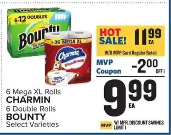Food Lion Charmin & Bounty offer