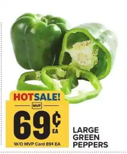 Food Lion Large Green Peppers offer