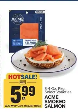 Food Lion ACME Smoked Salmon offer