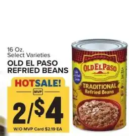 Food Lion Old El Paso Refried Beans offer