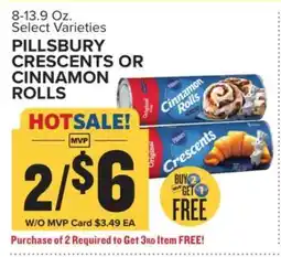 Food Lion Pillsbury Crescents or Cinnamon Rolls offer