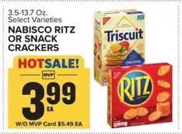 Food Lion Nabisco Ritz or Snack Crackers offer