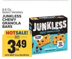 Food Lion JUNKLESS Chewy Granola Bars offer