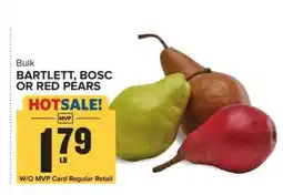 Food Lion Bartlett, Bosc or Red Pears offer