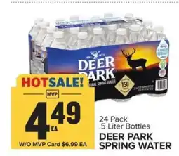 Food Lion Deer Park Spring Water offer