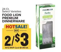 Food Lion Food Lion Premium Dinnerware offer