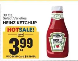 Food Lion Heinz Ketchup offer