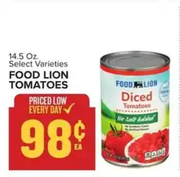 Food Lion Food Lion Tomatoes offer