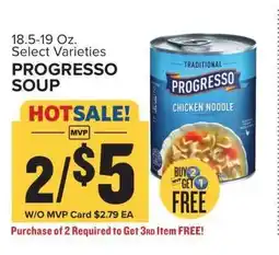 Food Lion Progresso Soup offer