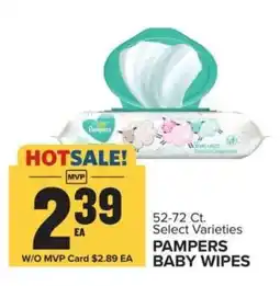 Food Lion Pampers Baby Wipes offer