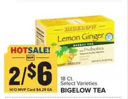 Food Lion Bigelow Tea offer