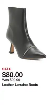 TJ Maxx Leather Lorraine Boots offer
