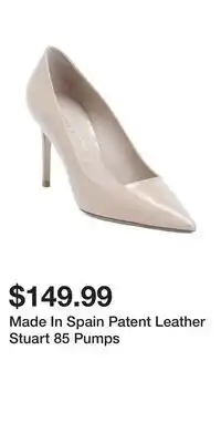 TJ Maxx Made In Spain Patent Leather Stuart 85 Pumps offer