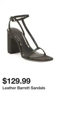 TJ Maxx Leather Barrett Sandals offer
