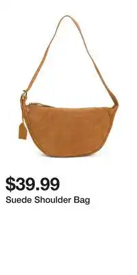 TJ Maxx Suede Shoulder Bag offer