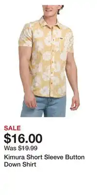 TJ Maxx Kimura Short Sleeve Button Down Shirt offer