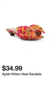 TJ Maxx Aylah Kitten Heel Sandals offer