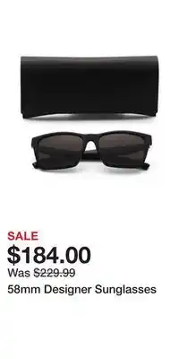 TJ Maxx 58mm Designer Sunglasses offer