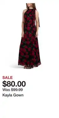 TJ Maxx Kayla Gown offer