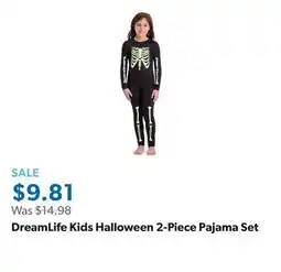 Sam's Club DreamLife Kids Halloween 2-Piece Pajama Set offer