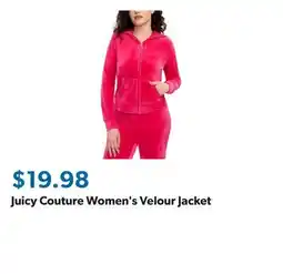 Sam's Club Juicy Couture Women's Velour Jacket offer