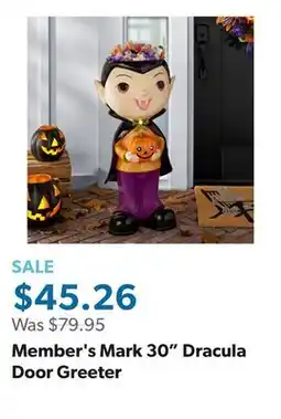 Sam's Club Member's Mark 30 Dracula Door Greeter offer