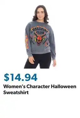 Sam's Club Women's Character Halloween Sweatshirt offer