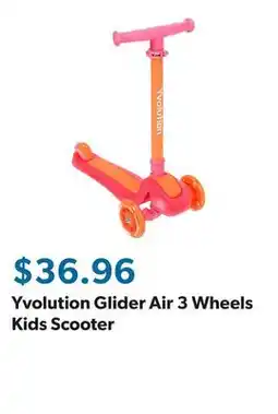 Sam's Club Yvolution Glider Air 3 Wheels Kids Scooter offer